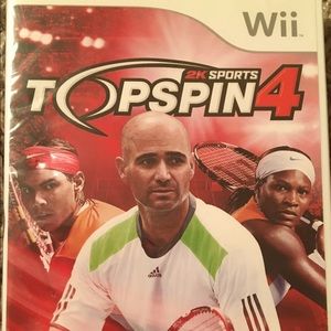 Top Spin 2K sports 4 Wii